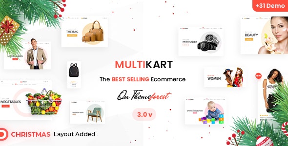 HTML theme MultiKart - Theme eCommerce tuyệt đẹp