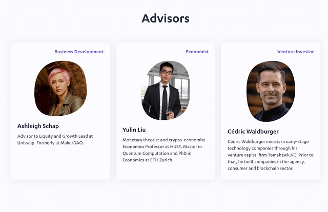 Advisors - Cố vấn của dự án là những thành viên có trình độ chuyên môn cao