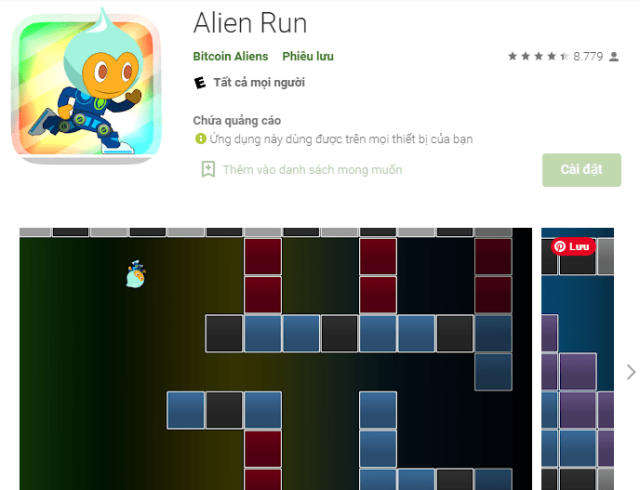 Alien Run là một trong những phần mềm đào Bitcoin cực kỳ nổi tiếng hiện nay