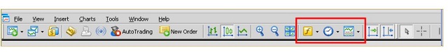 Thanh công cụ MT5