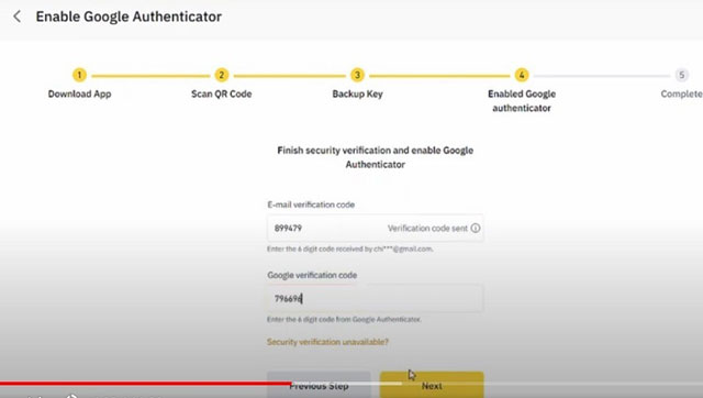 Cách xác thực bằng Google Authentication