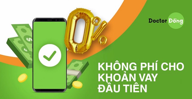 Cho vay trả góp 100 ngày tại Doctor Đồng không mất phí với khoản vay đầu tiên