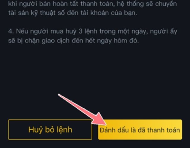 Chuyển tiền và xác nhận chuyển đã thành công