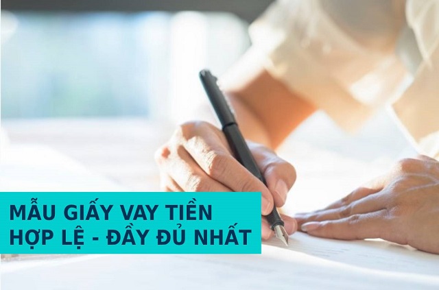 Để giấy thỏa thuận vay tiền hợp lệ, bạn cần đảm bảo các yếu tố theo quy định