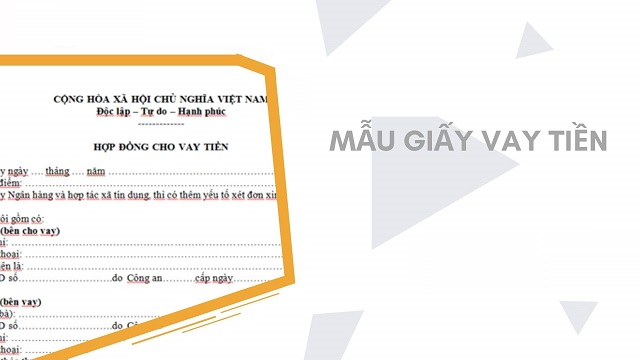 Hợp đồng vay tiền có rất nhiều ý nghĩa, đảm bảo an toàn cho các bên tham gia