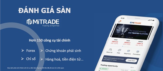 Mitrade nằm trong top các sàn giao dịch tiền ảo lớn nhất thế giới hiện nay