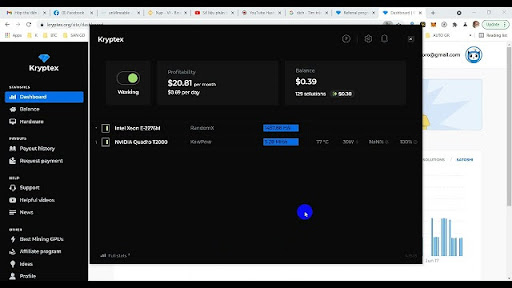 Phần mềm đào Bitcoin trên máy tính Kryptex cực kỳ dễ sử dụng 