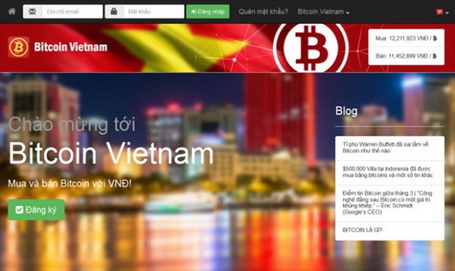 VBTC là sàn giao dịch Bitcoin đầu tiên tại Việt Nam thành lập từ tháng 4 năm 2014