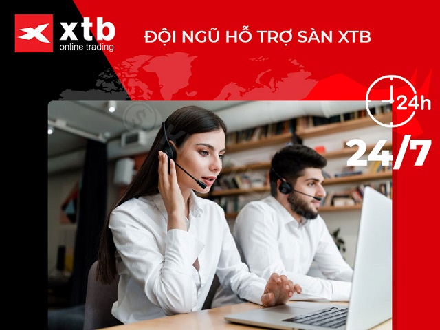 XTB thực hiện tương đối tốt khâu hỗ trợ khách hàng