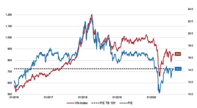 Chỉ số P/E thấp có thể do nhiều yếu tố tác động